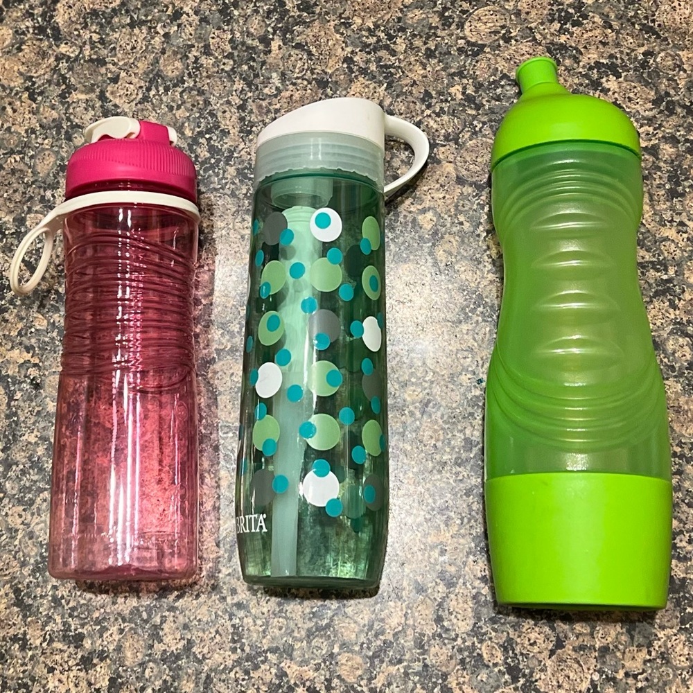 Set of 3 Water Bottles